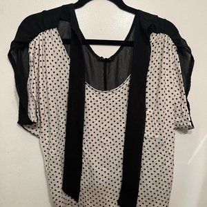 Women's Polka Dot Top